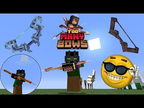 MOD de arcos para minecraft 1.20.1 - Too many bows
