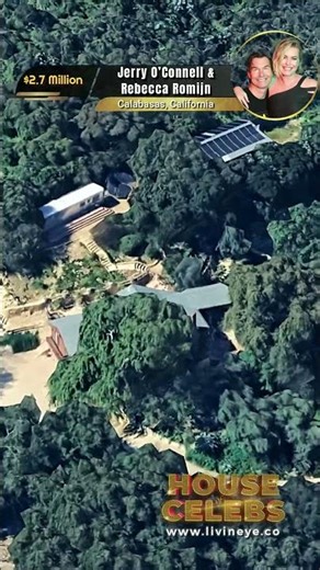 🎬 Jerry O’Connell & Rebecca Romijn’s Calabasas Home – $2.7 Million California Residence 🌴✨