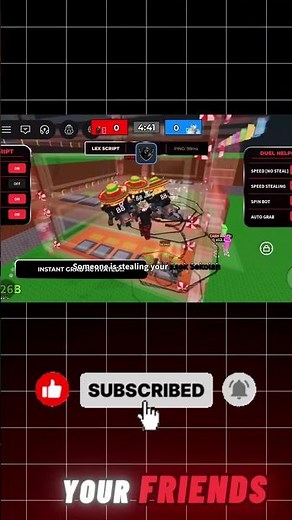 💀 Steal a Brainrot SAB DUELS Script 2026 😎 | INF JUMP + AUTO GRAB + ANTI RAGDOLL | NO KEY