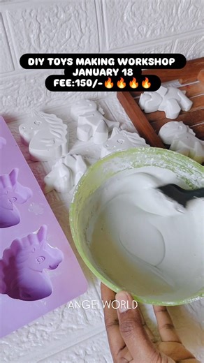 Angel | 🧸✨ DIY TOYS MAKING WORKSHOP Turn your creativity into cute, lovable toys 🤍 Learn how to make handmade DIY toys step by step — perfect for... | Instagram