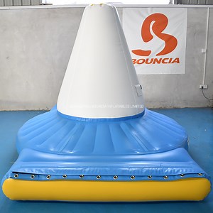 [Hot Item] Inflatable Water Games for Adult Floating Rocket Inflatable Water Activities for Aqua Park