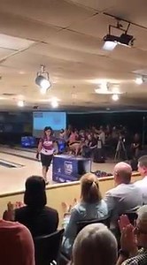 Liz Johnson climbed the ladder and moves on to defend her U.S. Open title. #StormNation | Storm Bowling