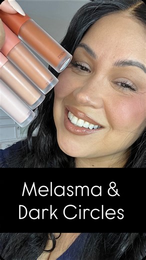 Unfiltered Makeup Reviews on Mature Skin on Instagram: "An affordable over 40 tutorial. How to cover melasma and dark circles. All products listed in LTK @morphebrushes wakeup artist corrector and concealer shades Peach 02 & Beige 6N M132 Concealer Brush #matureskin #melasma #colorcorrection #matureskinmakeup #over40beauty"