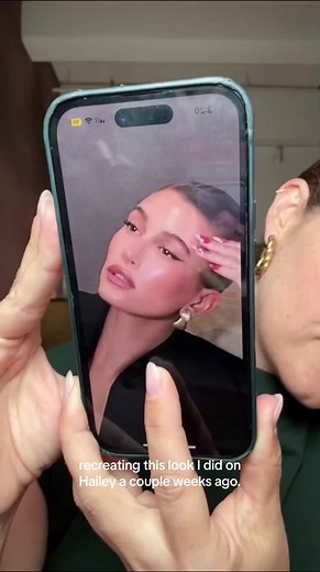 Recreate soft winged liner dewy complexion with Katie Jane Hughes