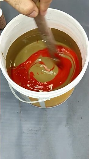 Make COLOR TILE, terracotta #painting #dye #viral #color #paint