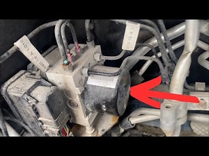 ABS Control Module Dodge Journey 2.4L 2009-2020 Location and Replacement