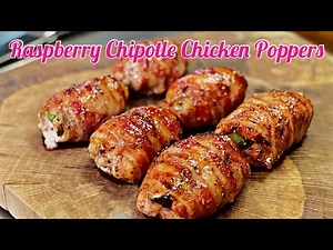Raspberry Chipotle Chicken Poppers | AMAZING | Gulf Coast Smoke