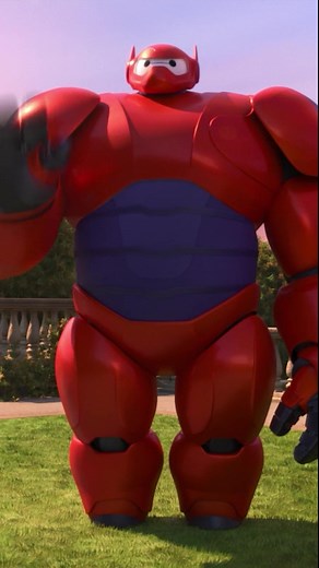 There goes my (big) hero, and he's glorious #BigHero6 #Hero #Glorious #ShowOff #Superhero #Hello #Impressive #Whoa