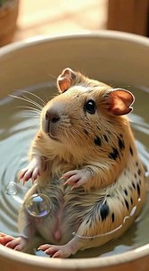 Gentle ASMR Bubble Relaxation With a Curious Degu Relaxation