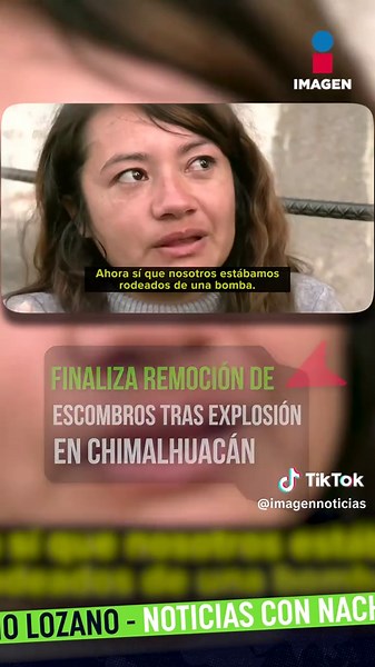 Protección Civil del #Edomex concluyó las labores de remoción de escombros y demolición de las estructuras colapsadas por la explosión de un taller clandestino de pirotecnia en #Chimalhuacán. #NoticiasConNachoLozano #ImagenNoticias con @Nacho Lozano