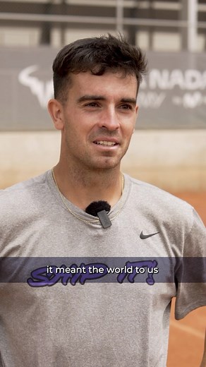 16K views · 81 reactions | Studying in the USA  and achieving great tennis success!  @pedrovivess_   For the first time @tcumenstennis TCU Horned Frogs have been crowned @ncaa Division I Men’s Tennis National Champions!  After so many years at the @rafanadalacademy... We are very happy about all your successes at university and on the tennis courts! VAMOS Pedro‼️ | Rafa Nadal Academy | Facebook