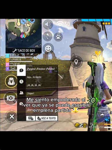 Free Fire: Mensajes en Partida y Empoderamiento