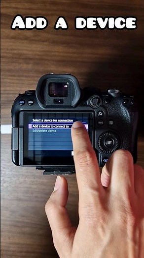 How to Connect your Canon to an Iphone via Bluetooth and Wifi #shorts #tutorial #iphone #canon #how