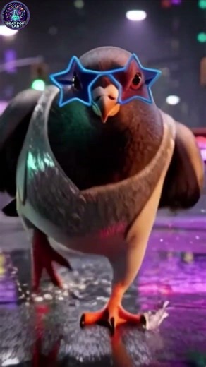 Disco Pigeon #techno #disco #funnymusic