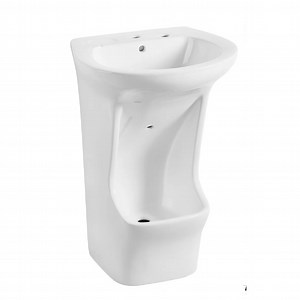 [Hot Item] Double Level Sink Ablution Wash Ware Mosque Ablution Vessel Sanitary Lavatory Combo Wash Station Muslim Wudu Basin