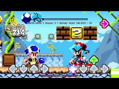 FNF Super Mario Bros. Funkers - Power Ups
