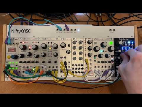 Data Bending - Mutable Instruments Plaits + Qu-Bit Data Bender sequenced by Pamela's Pro Workout