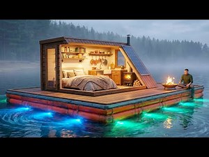 I Built a Floating House on a Lake using PVC Pipes