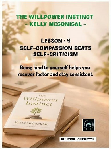 5 Powerful Lessons from The Willpower Instinct | Kelly McGonigal #TheWillpowerInstinct