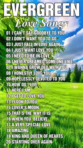 Best Of Timeless Evergreen Love Songs 70s 80s 90s 💟 Oldies But Goodies 🎁 Cruisin Playlist
