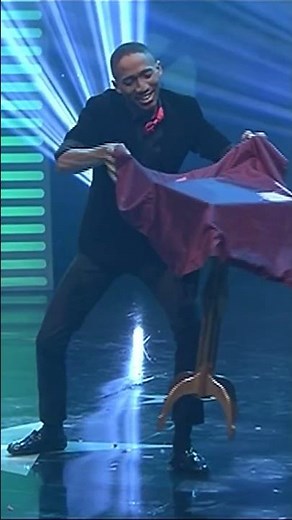 REAL MAGIC? 🪄 Flying Table Trick! #sagottalent #talent #dance #shorts