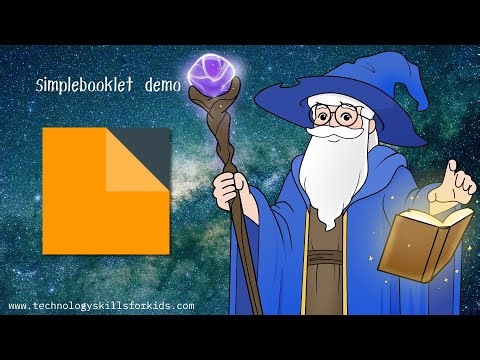 Simplebooklet Flipbook Ebook demo on an iPad #homeschooling