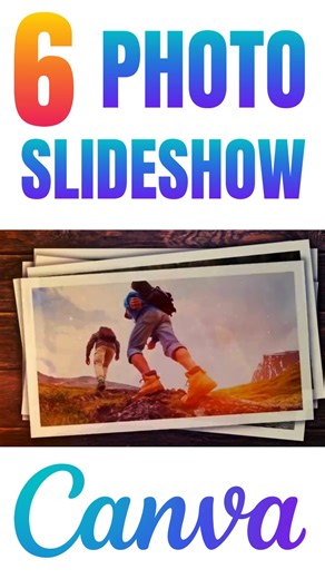 6.8K views · 48 reactions | 6 Best Photo Slideshow Edits with Animations in Canva #canva | Canva Tutorials | Facebook