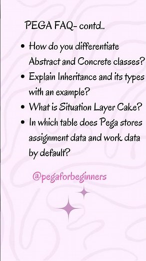 Pega Interview Questions #pega #whatispega #csa #pegatutorials #pegatraining