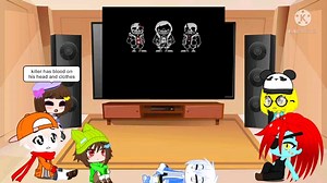 Undertale React to Murder Time Trio Hardmode