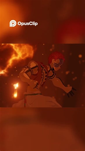 Akaza vs. Tanjiro & Giyu fight scean #viral #anime #shorts