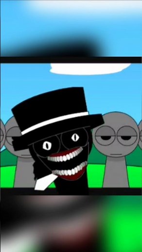 Sprunki Pyramixed Black Hat jumpscare #sprunki #sprunkidmod #short