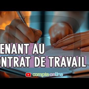 Avenant au contrat de travail