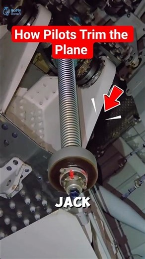 Airplane Jackscrew. #aviation #shorts