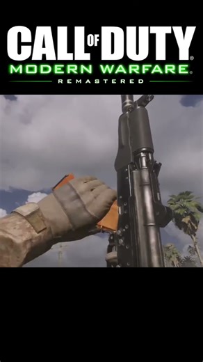 COD 4 modern warfare vs mw remastered short ak reload #modernwarfare #cod #gameplay