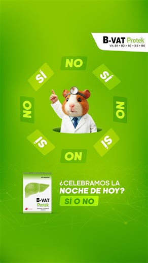 Si tu respuesta es sí, recuerda cuidar tu hígado 💚 B-VAT Protek, con silimarina y vitaminas del grupo B , te acompaña en comidas 🍽️ y celebraciones 🎉🥂 🛒 Encuentra B-VAT Protek en tu farmacia más cercana y también en : https://boticuy.com/producto/b-vat-protek/ #Bvatprotek #ModoExtra #Hepaprotector #CuidadoHepatico #HigadoSano 🔍Fuentes: Fatro Ibérica. (2024). Beneficios de la silimarina como protector hepático. Fatro. . . . . . . . . . . . . . . . . . . B-VAT Protek R.S. N°: PNE-1728 Advert