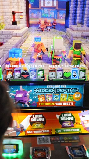 Head to Fun Zone to check out Minecraft Dungeons Arcade, one of our newest arcade games!  An adaptation of the popular Minecraft Dungeons console and computer game, this action-packed multiplayer game (up to four players) is fun for everyone! #minecraft #minecraftdungeons #minecraftdungeonsarcade #arcade #arcadegames #poolerga #pooler #poolergeorgia | Fun Zone | Facebook