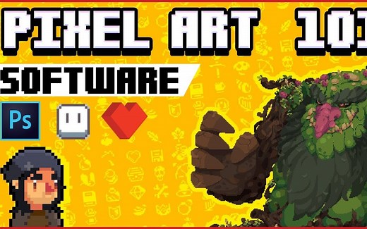 [生肉][Pixel Pete] Pixelart 101 FREE College Course （Aseprite游戏像素画教程）