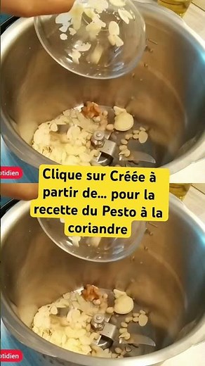 👉 Cilantro pesto 🌿✨ | Quick and easy recipe #myeverydaycooking