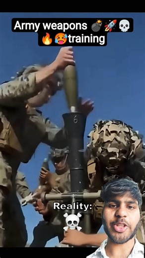 🪖 Indian Army's dangerous weapons firing practice 🚀💣🔥 #indianarmy #weapon #training #trending #viral
