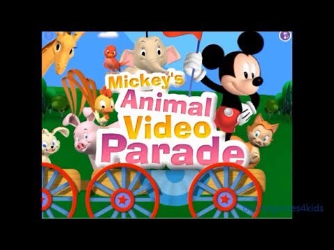 Mickey's Animal Video Parade Mickey Mouse Clubhouse Game