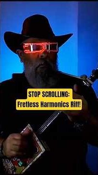 Can You Find the Harmonics on a Fretless CBG? | Full Lesson Below!