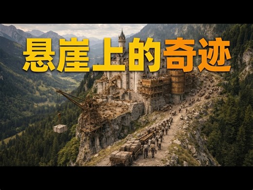 【中配】走进新天鹅堡：工程师如何在悬崖上建造童话要塞 - Industrial Evolution