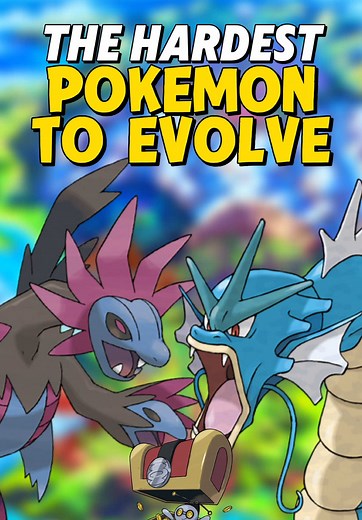 Hardest Pokémon to Evolve from Each Region