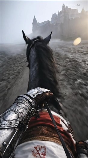 Long way… 🐎 • • • • • #knights #horse #fantasy #castle #kingdom