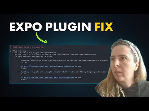 Create an Expo Config Plugin to Fix an Android Build Error
