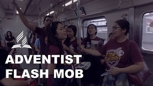 42K views · 1.3K reactions | Adventist Flash Mob inside LRT Train | Project LiFE | Facebook