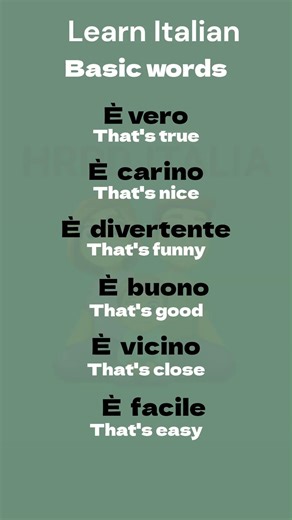 Easy way to learn Italian Language | Italian lesson For beginners | How to pronounce italian words