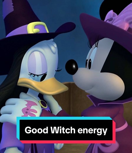 Minnie and Daisy changed each other for good Watch Mickey’s Tale of Two Witches on @disneyplusuk #minniemouse #taleoftwowitches #wicked #disneyuk