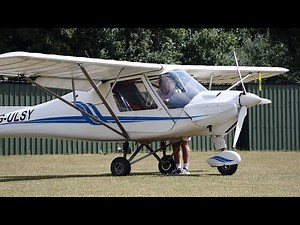 Ikarus C42 Microlight Flight from Hunsdon Airfield