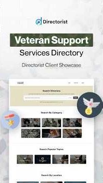 Veteran Support Services Directory | Directorist Client Showcase